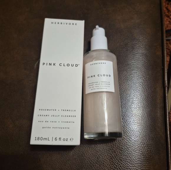 HERBIVORE PINK CLOUD ROSEWATER + TREMELLA CREAMY JELLY CLEANSER - Picture 1 of 5